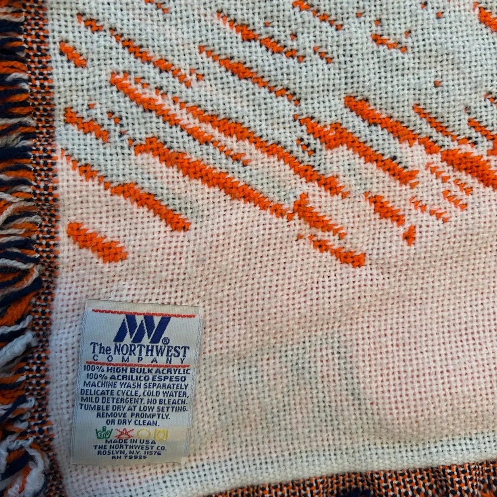 Vintage Northwest Company University of Florida logo blue and orange tapestry